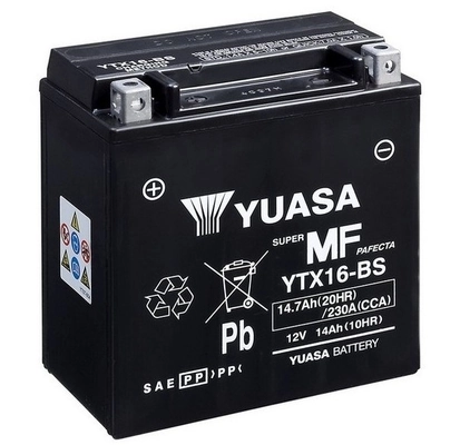Starter Battery Maintenance Free YTX16-BS
