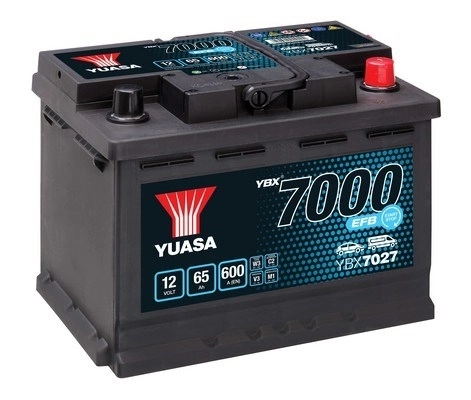 Starter Battery YBX7000 EFB Start Stop Plus Batteries YBX7027