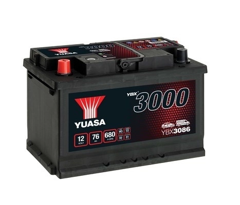 Starter Battery YBX3000 SMF Batteries YBX3086