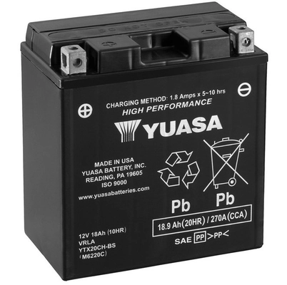 Starter Battery High Performance Maintenance Free YTX20CH-BS
