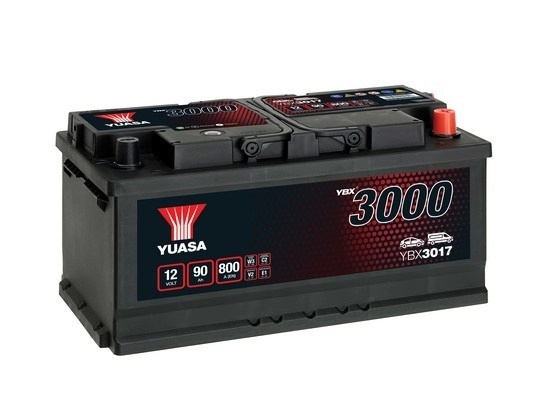 Starter Battery YBX3000 SMF Batteries YBX3017