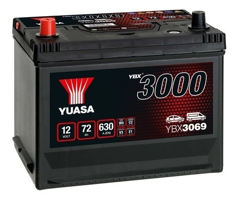 Starter Battery YBX3000 SMF Batteries YBX3069