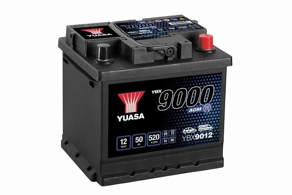 Starter Battery YBX9000 AGM Start Stop Plus Batteries YBX9012