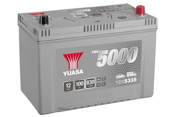 Starter Battery YBX5000 Silver High Performance SMF Batteries YBX5335