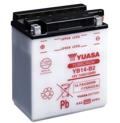 Starter Battery YuMicron YB14-B2