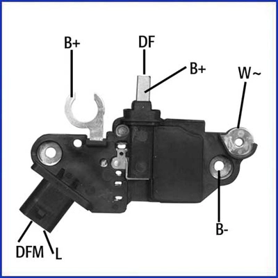 Alternator Regulator Hueco 130595