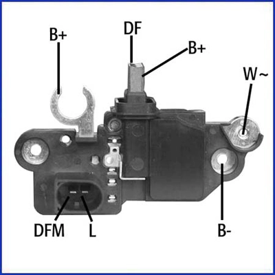 Alternator Regulator Hueco 130570