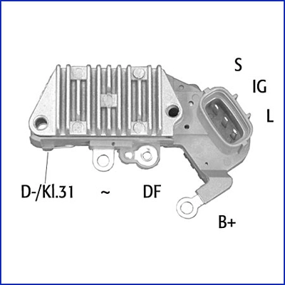 Alternator Regulator Hueco 132890