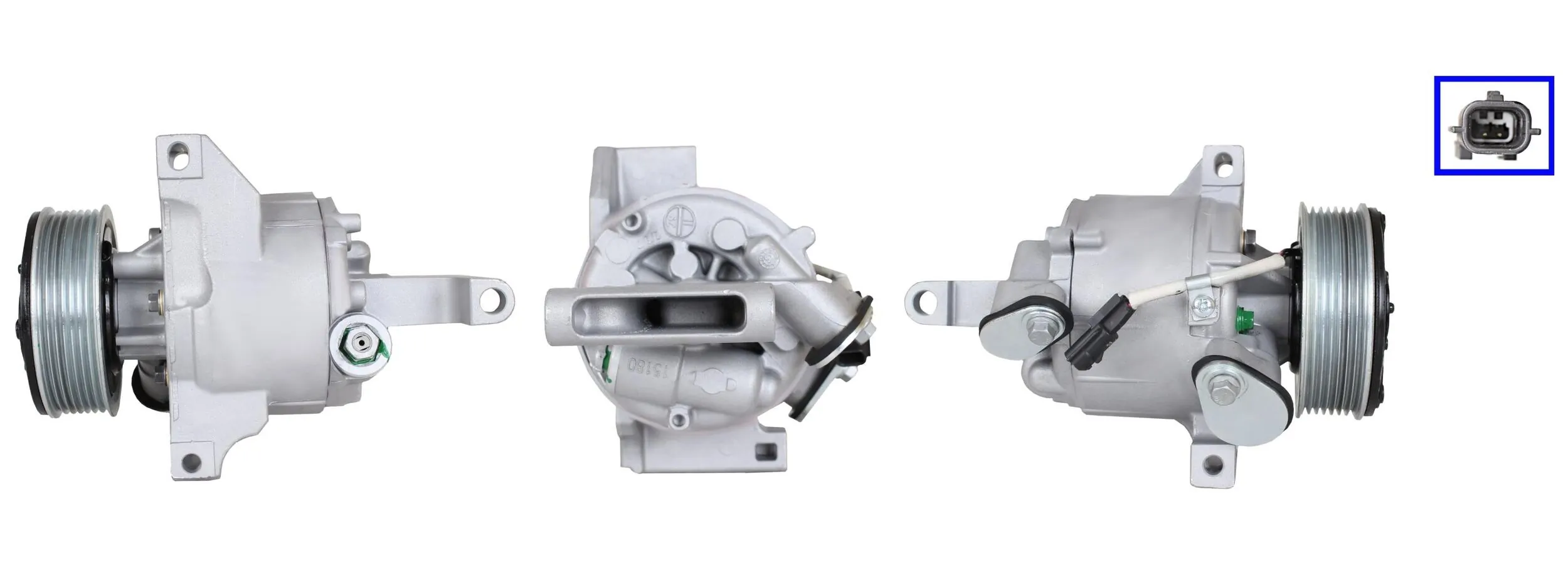 Compressor, air conditioning ACP01121