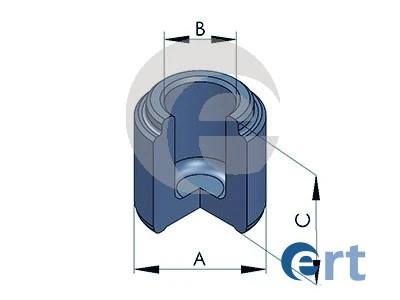 Piston, brake caliper 150272-C