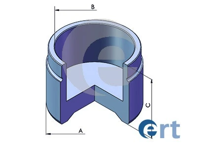 Piston, brake caliper 151031-C