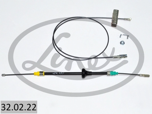 Cable Pull, parking brake 32.02.22