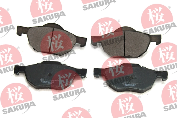 Brake Pad Set, disc brake 600-40-6638