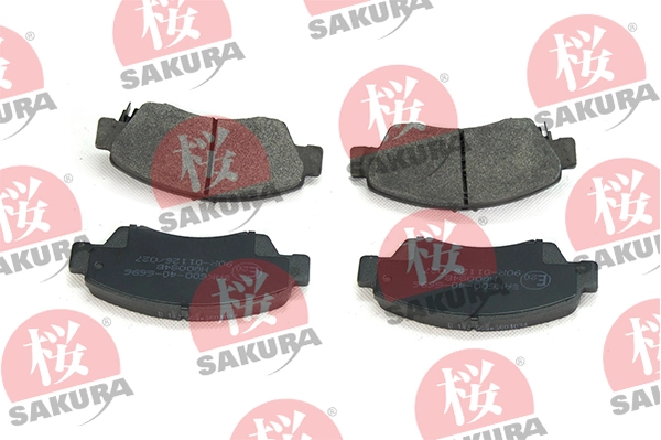 Brake Pad Set, disc brake 600-40-6696