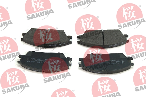 Brake Pad Set, disc brake 600-40-4600