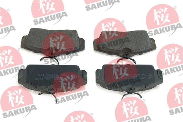 Brake Pad Set, disc brake 600-10-4102