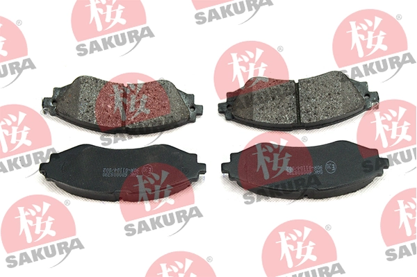 Brake Pad Set, disc brake 600-00-8390