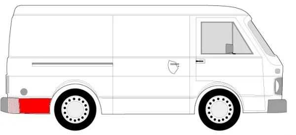 BLIC 6504-03-9560602P Inner Wing Panel