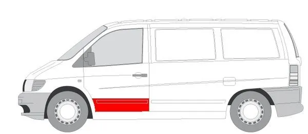 BLIC 6015-00-3541121K Interior Door Panel