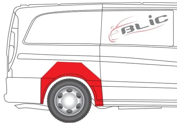 BLIC 6504-03-3542592K Inner Wing Panel