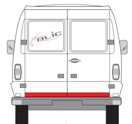 BLIC 6016-00-3546157P Interior Door Panel