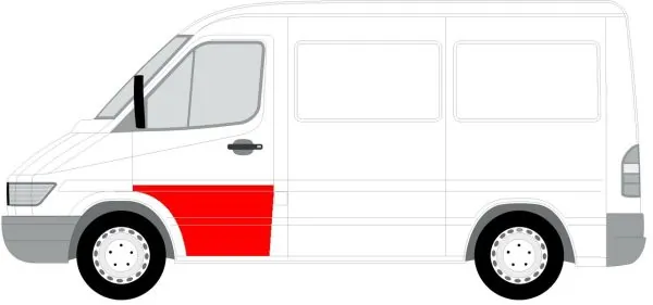 BLIC 6015-00-3546123P Interior Door Panel