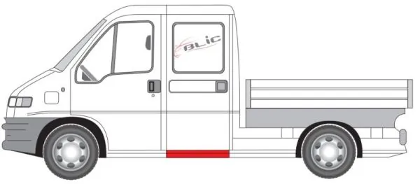 BLIC 6505-06-2092043P Entry plate