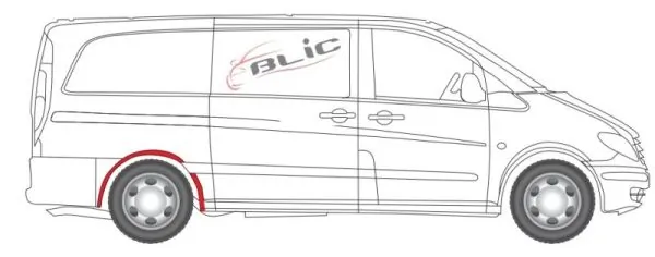 BLIC 6504-03-3542552P Inner Wing Panel