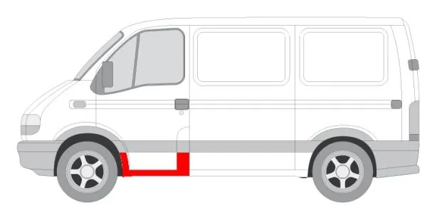 BLIC 6505-06-5088041P Rocker Panel