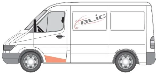 BLIC 6505-06-3546057P Foot/Running Board