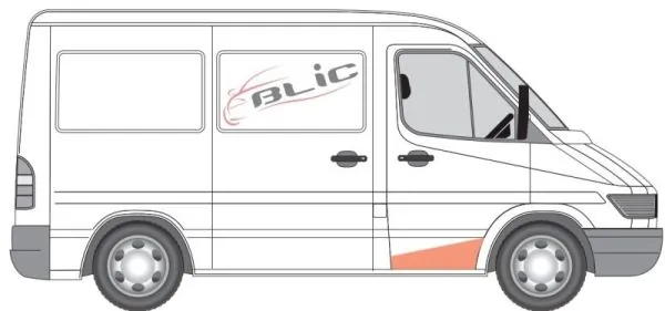 BLIC 6505-06-3546056P Foot/Running Board