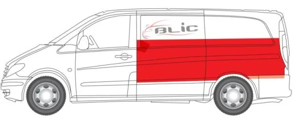 BLIC 6504-03-3542597P Inner Wing Panel