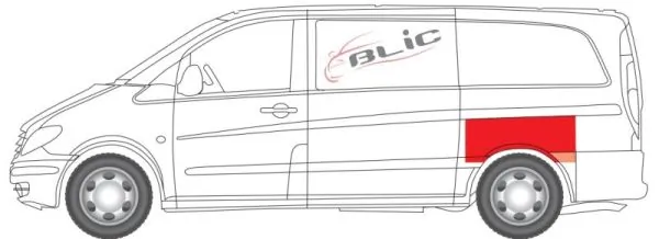 BLIC 6504-03-3542573P Inner Wing Panel