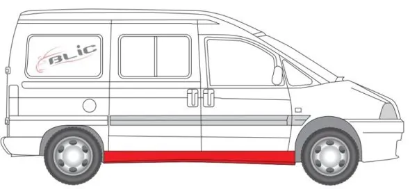BLIC 6505-06-5575012P Entry plate