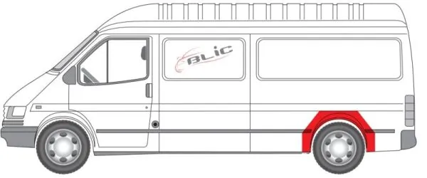 BLIC 6504-03-2515597P Inner Wing Panel