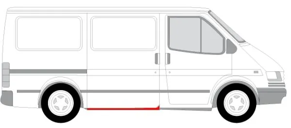 BLIC 6505-06-2515002K Entry plate