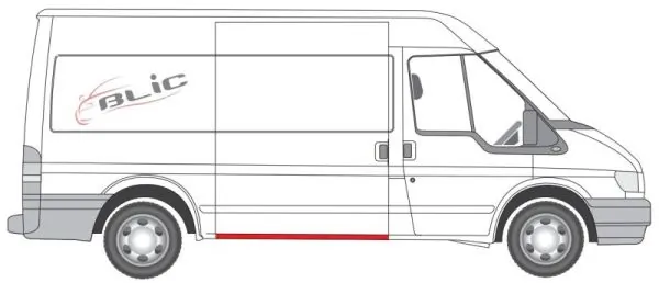 BLIC 6505-06-2509006P Entry plate