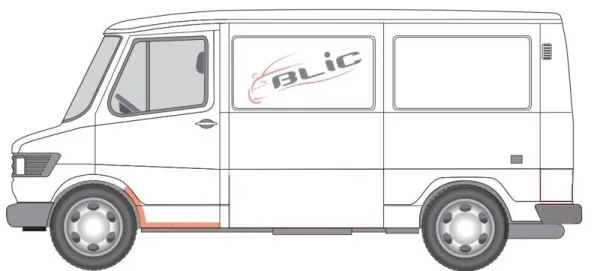 BLIC 6505-06-3545043P Rocker Panel