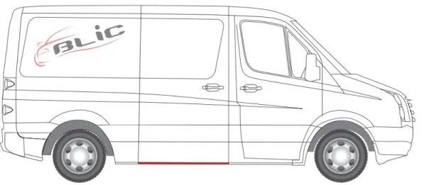 BLIC 6505-06-3548003P Rocker Panel