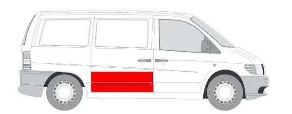 BLIC 6508-01-3541151P Interior Door Panel