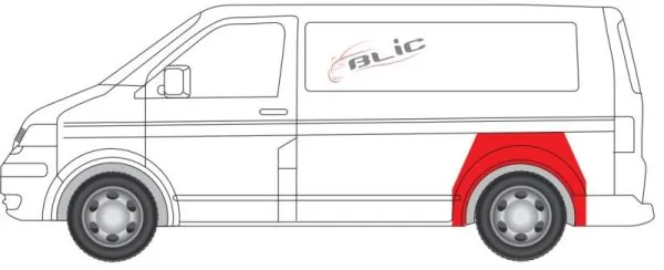 BLIC 6504-03-9568591P Inner Wing Panel
