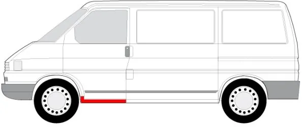 BLIC 6505-06-9558041K Entry plate