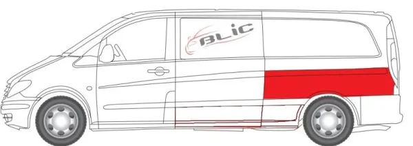 BLIC 6504-03-3542595P Inner Wing Panel