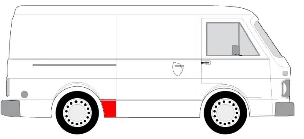 BLIC 6504-03-9560564P Inner Wing Panel