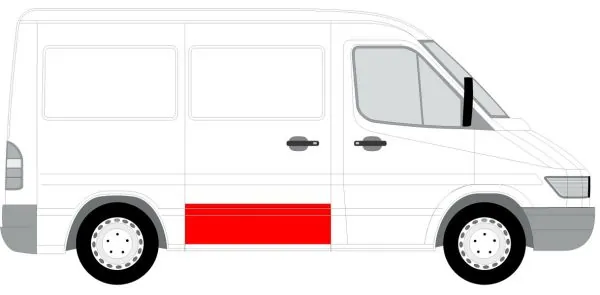 BLIC 6508-01-3546150P Interior Door Panel