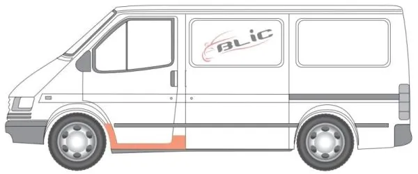 BLIC 6505-06-2515063P Entry plate