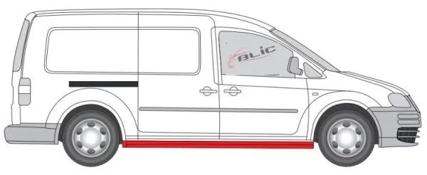 BLIC 6505-06-9571014K Entry plate