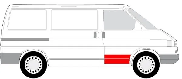 BLIC 6015-00-9558122P Interior Door Panel