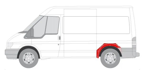 BLIC 6504-03-2509591K Inner Wing Panel