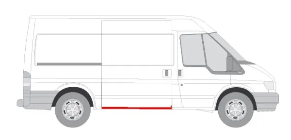 BLIC 6505-06-2509002P Entry plate